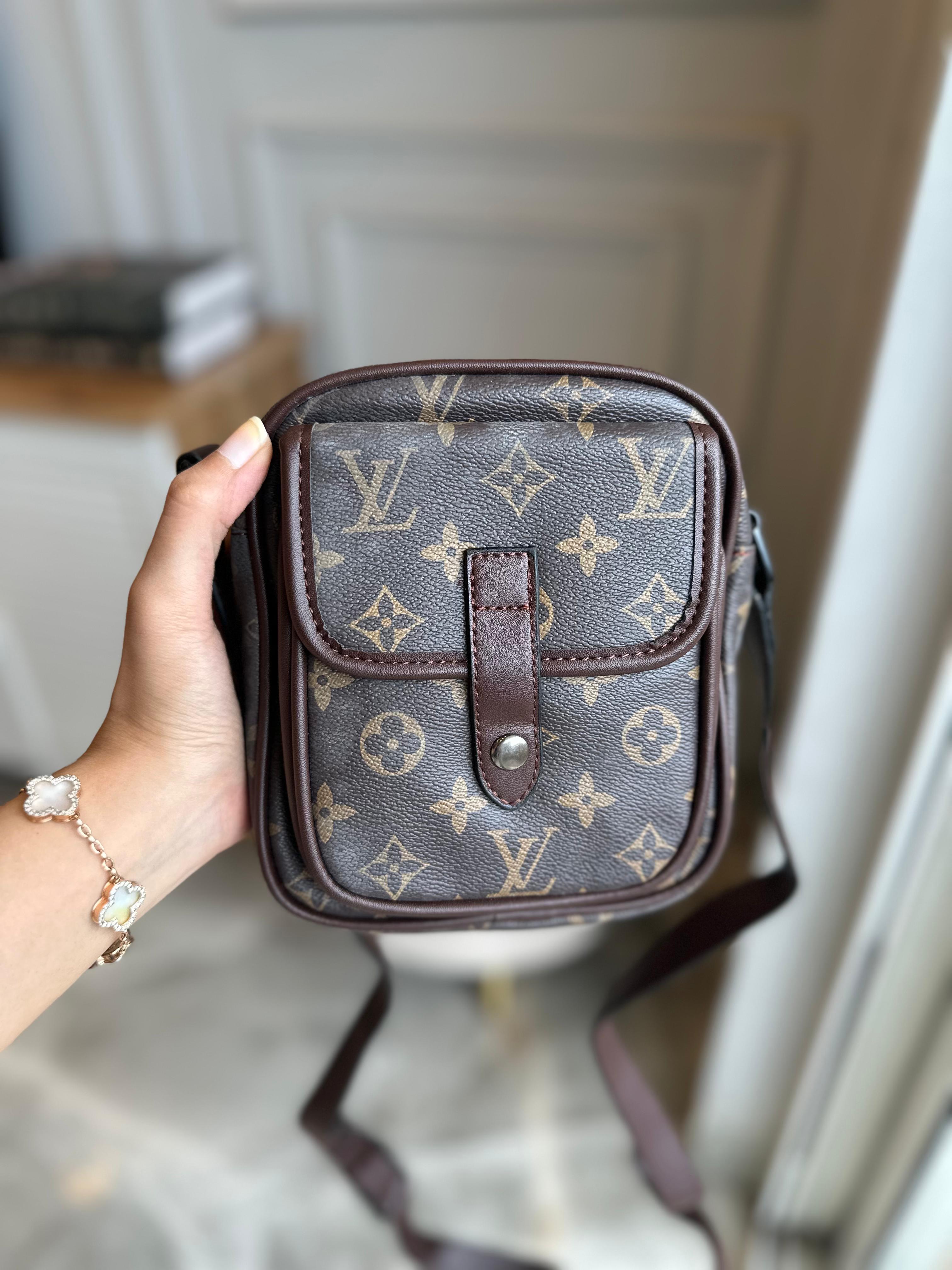 LOUIS VUITTON MINI-SHOULDER BAG (BROWN/PATTERN)